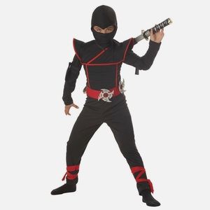 NWT- Kids Stealth Ninja Costume size Small- (6-8)